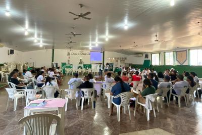 notícia: Comunidades tradicionais debatem, em Santarém, a formatação do sistema de Redd+ do Pará