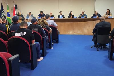 notícia: Em Belém, Segup promove encontro para alinhar ações com as Guardas Municipais