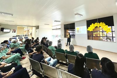 notícia: Regional de Paragominas realiza ciclo de palestras sobre saúde mental 