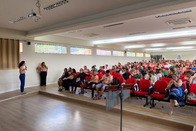 notícia: No Marajó, Sespa participa de seminário sobre inclusão de pessoas com deficiência