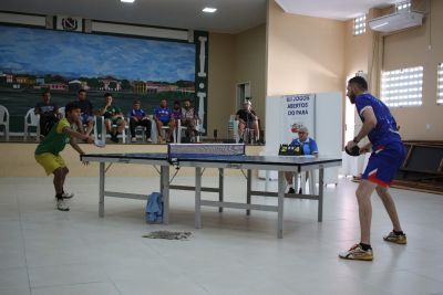 notícia: Em Bragança, Joapa define os primeiros colocados do tênis de mesa