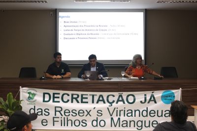 notícia: Semas discute com lideranças os próximos passos para a criação de reservas extrativistas marinhas no Pará