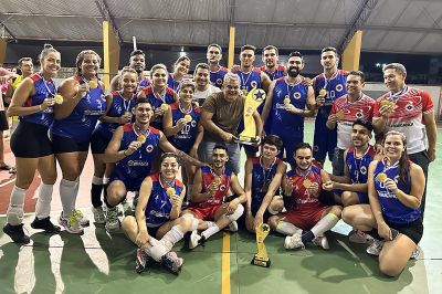 notícia: Jogos Abertos do Pará premia campeões da regional de Caeté