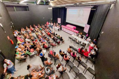 notícia: Sespa lança campanha do Outubro Rosa na Usina da Paz da Cabanagem, em Belém