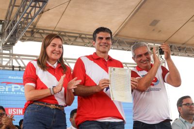 notícia: No dia do aniversário de Óbidos, governador anuncia a construção da Usina da Paz