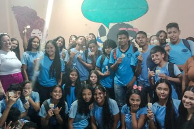 notícia: Escola estadual do bairro de Canudos realiza projeto com foco na saúde mental dos estudantes