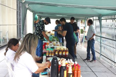 notícia: Feira de Agricultura Familiar e da Sustentabilidade da Semas inclui produtos para o almoço do Círio 