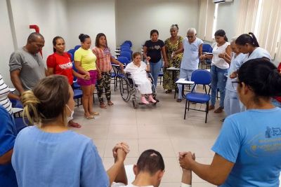 notícia: No Regional de Marabá, projeto terapêutico fortalece cuidados com a saúde mental  