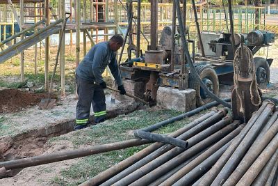 notícia: Cosanpa traz mais qualidade ao serviço de abastecimento com perfuração de poço em Santarém 