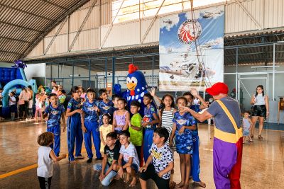 notícia: Graesp promove manhã divertida para crianças das Usinas da Paz do Bengui e Cabanagem, neste sábado (14)