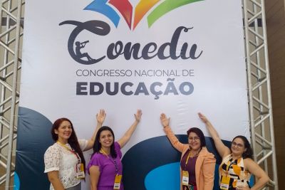 notícia: Professoras da Sectet representam o Pará no IX Congresso Nacional de Educação