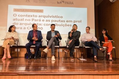 notícia: Evento de celebração do Dia do Arquivista debate as possíveis contribuições da área para COP 30