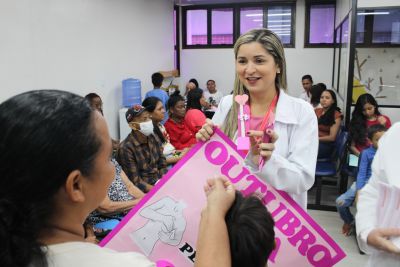 notícia: Fundação Hemopa destaca prevenção para o câncer de mama pelo 'Outubro Rosa'