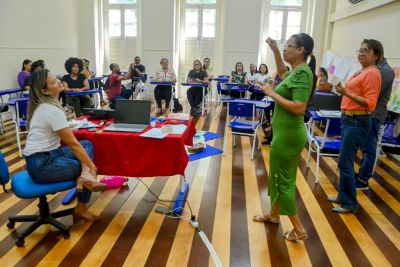 notícia: Seduc realiza segundo módulo de curso formativo do programa 'Alfabetiza Pará'