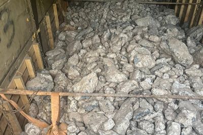 notícia: Sefa apreende 37 toneladas de manganês em Conceição do Araguaia