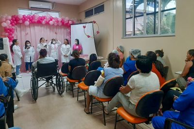 notícia: Em evento, profissionais do Hospital Galileu debatem prevenção e cuidados na saúde feminina