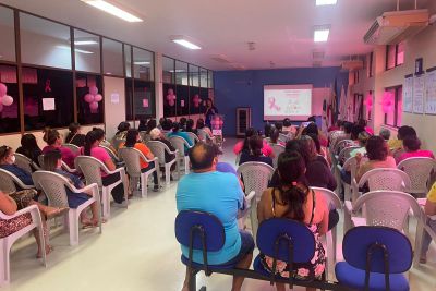 notícia: Hospital Regional do Marajó oferece 100 mamografias em evento alusivo ao 'Outubro Rosa'