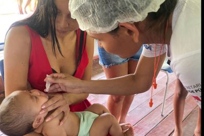 notícia: Missão Gota leva mais de 5 mil doses de vacina para a população de Chaves