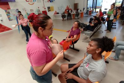 notícia: CIIR realiza programação de incentivo à prevenção ao câncer de mama 