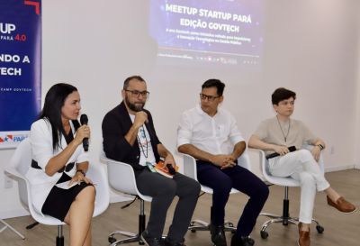 notícia: Sectet promove debate sobre inovação no setor público por meio do StartUP Pará