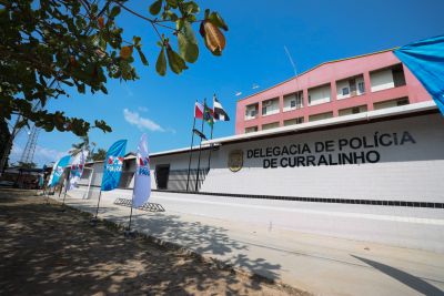 notícia: Estado investe mais de R$ 1 milhão na nova Delegacia de Polícia Civil em Curralinho