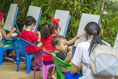 notícia: Mangal oferece programação infantil gratuita, neste domingo (5)