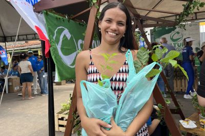 notícia: Cultura Rede de Comunicação leva ação ecológica a moradores do bairro Águas Lindas