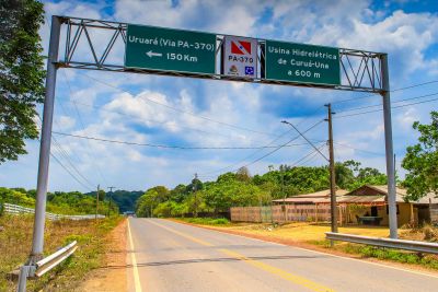 notícia: Estado entrega pavimentação asfáltica de rodovia na rota do cacau da Transamazônica
