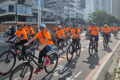 notícia: Hemopa promove 'Pedalada pela Vida' na abertura da Semana do Doador de Sangue