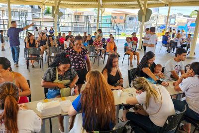 notícia: Sespa celebra o Dia Internacional do Homem com ação de saúde na UsiPaz da Terra Firme