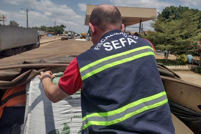 notícia: Sefa apreende 32 toneladas de soja em Dom Eliseu 