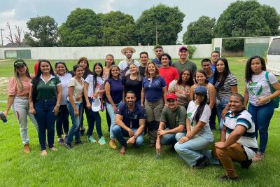 notícia: Estudantes exploram a riqueza natural das Unidades de Conservação do Ideflor-Bio em São Geraldo do Araguaia