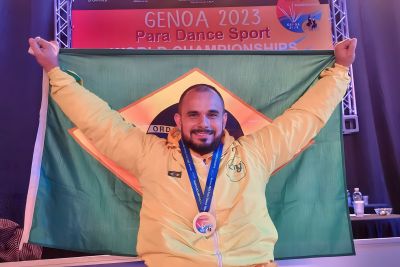 notícia: Com apoio do Governo do Pará paratleta de Dança Inclusiva conquista ouro em Campeonato Mundial 