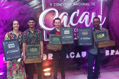 notícia: Pará conquista o pódio no V Concurso Nacional de Cacau Especial do Brasil