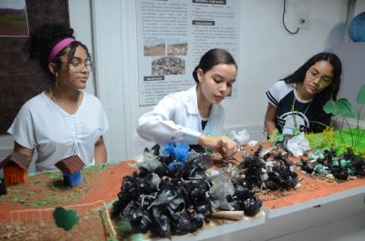 notícia: Estudantes da rede estadual de Castanhal realizam simulação da COP 30