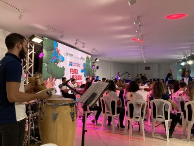 notícia: Orquestra Filarmônica apresenta repertório eclético na Festa Literária de Santarém