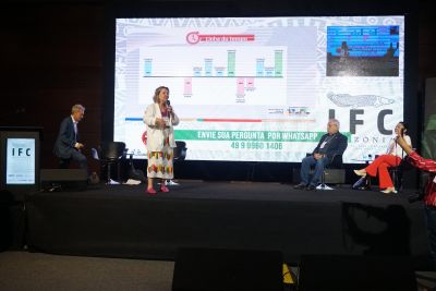 notícia: Desenvolvimento de uma aquicultura sustentável e competitiva foi tema do segundo dia do IFC Amazônia