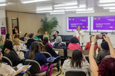 notícia: Em Brasília, reunião reforça compromisso da Semu com Políticas para Mulheres em Todo o Brasil