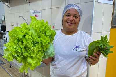 notícia: Projeto da Horta Hospitalar do HGT fortalece vínculos, gera conhecimentos e promove a troca de experiências