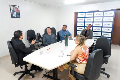 notícia: Codec recebe empresa de cachaça de jambu e discute incentivos para ampliação de fábrica no Pará