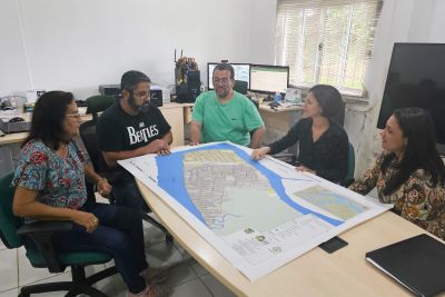 notícia: Emater conclui trabalho de mapeamento digital de perímetro urbano de Afuá