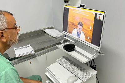 notícia: Regional de Paragominas se destaca no Programa de Telemedicina do Hospital Albert Einstein 