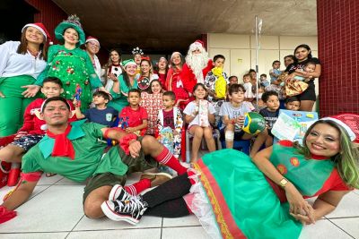 notícia: Correio de Natal realiza sonhos de crianças internadas no Hospital Abelardo Santos