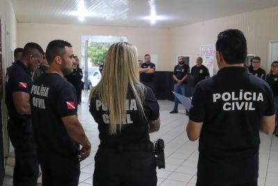 notícia: Polícia Civil reforça efetivo para atuação no feriado prolongado em Belém e no interior