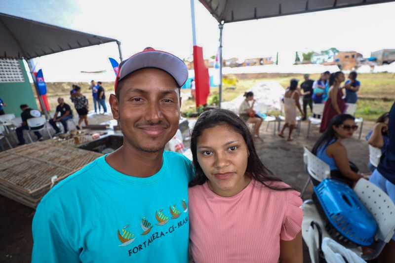 Larissa Pinheiro e Wellington Gonçalves - Personagens UsiPaz <div class='credito_fotos'>Foto: Marcelo Lelis / Ag. Pará   |   <a href='/midias/2024/originais/18077_65665520-e40f-9623-bc35-81b8bffb1dfb.jpg' download><i class='fa-solid fa-download'></i> Download</a></div>