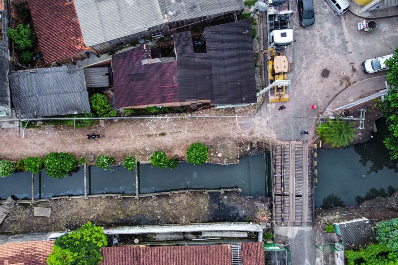 O saneamento dos canais acaba com alagamentos, doenças e prejuízos materiais aos moradores 