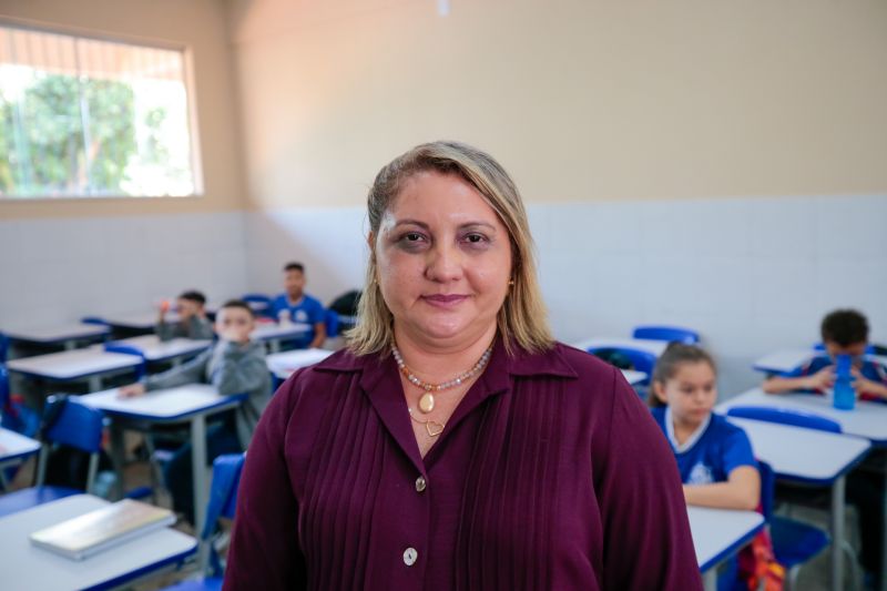 Elizete Sabba, professora. <div class='credito_fotos'>Foto: Marco Santos / Ag. Pará   |   <a href='/midias/2024/originais/18236_14046ffb-74bd-e580-f882-aca49b9fa474.jpg' download><i class='fa-solid fa-download'></i> Download</a></div>