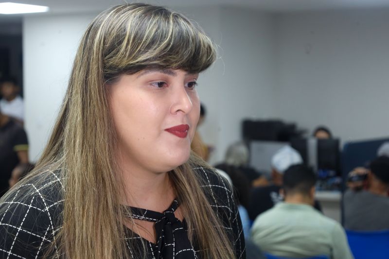 Diana Mainieri, diretora em exercício do Procon Pará <div class='credito_fotos'>Foto: Bruno Cecim / Ag.Pará   |   <a href='/midias/2024/originais/18499_a65579b6-afd5-11fa-16ce-7d957d5578d9.jpg' download><i class='fa-solid fa-download'></i> Download</a></div>