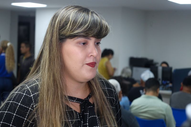 Diana Mainieri, diretora em exercício do Procon Pará <div class='credito_fotos'>Foto: Bruno Cecim / Ag.Pará   |   <a href='/midias/2024/originais/18499_b1852ffd-4549-5747-81b8-0cc7a566d272.jpg' download><i class='fa-solid fa-download'></i> Download</a></div>