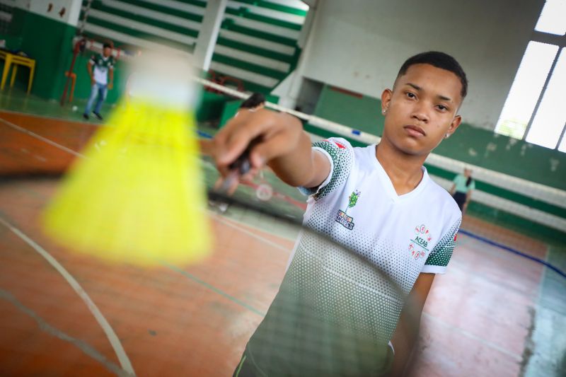 Anderson Nascimento, 16 anos, atleta do parabadminton <div class='credito_fotos'>Foto: Marcelo Lelis / Ag. Pará   |   <a href='/midias/2024/originais/18793_e567da7a-7c31-1176-a0d1-62f0b197cda5.jpg' download><i class='fa-solid fa-download'></i> Download</a></div>